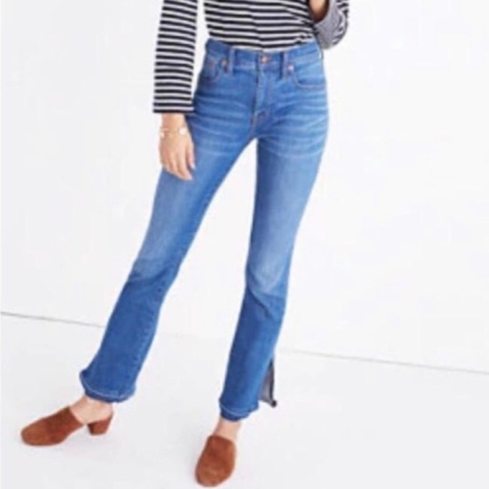 Cali Demi-Boot Jeans: Split-Hem Edition / 28